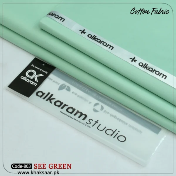 Al Karam Cotton-See-Green-803