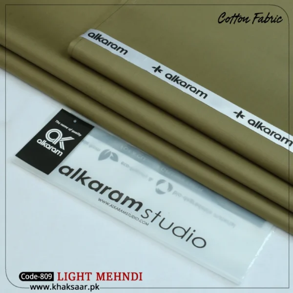 Al Karam Cotton-Light-Mehndi-809