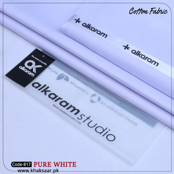 Al Karam Cotton-Pure-White-817