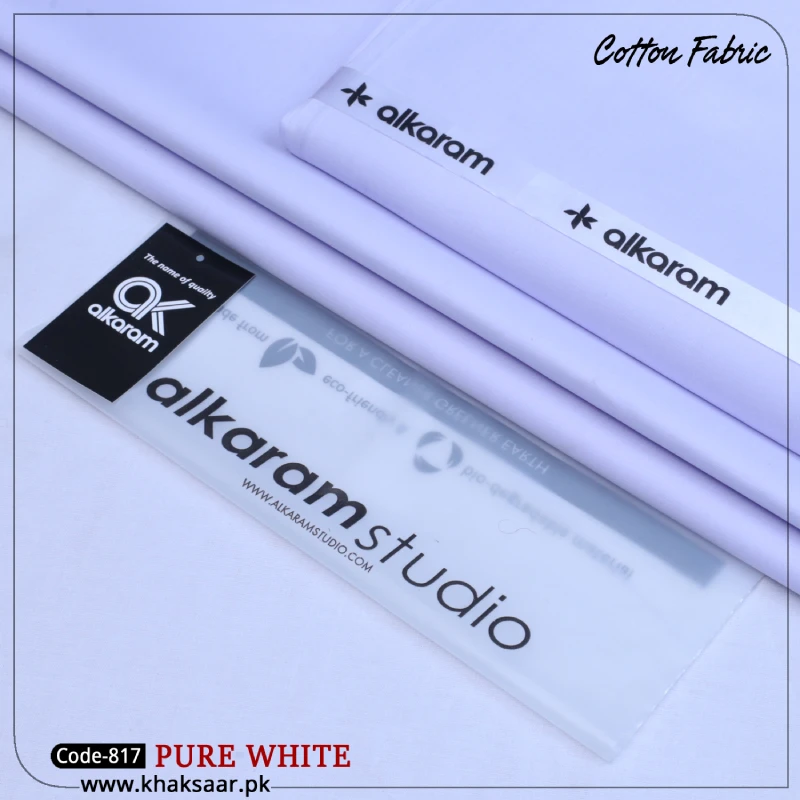 Al Karam Cotton-Pure-White-817