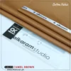 Al Karam Cotton-Camel-Brown-818