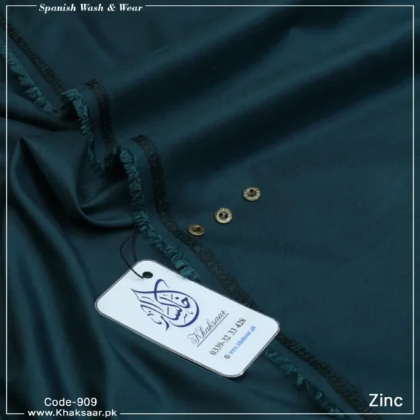 Spanish Wash & Wear-Zinc-909