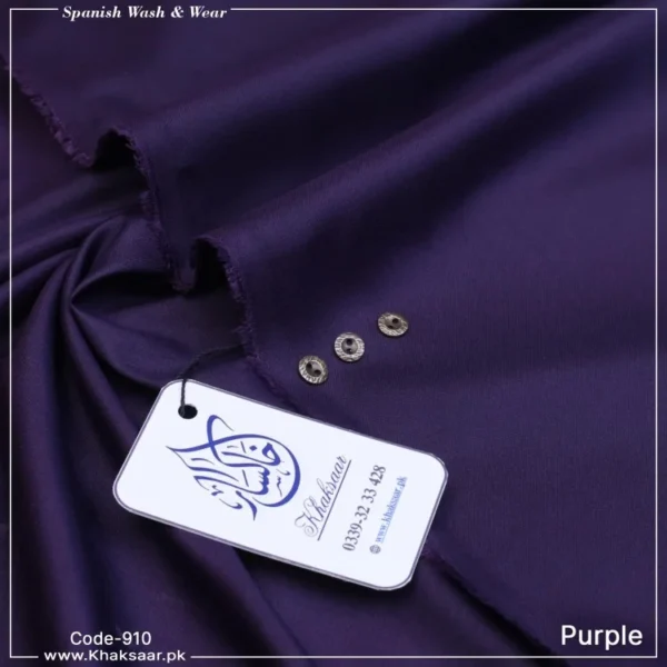 Spanish Wash & Wear-Purple-910