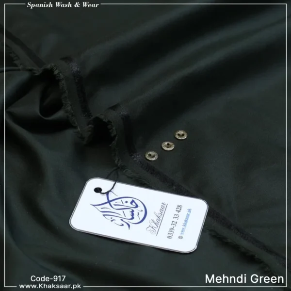 Spanish Wash & Wear-Mehndi-Green-917