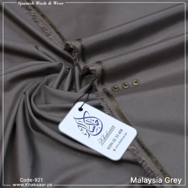 Spanish Wash & Wear-Malaysia-Grey-921